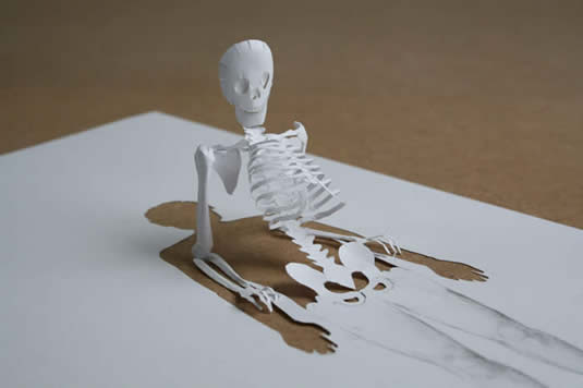 Paper Skeleton 022
