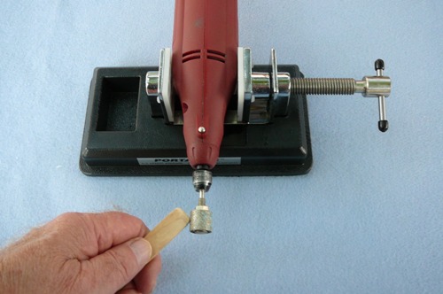 #10. Hold motor tools. promotes accuracy.