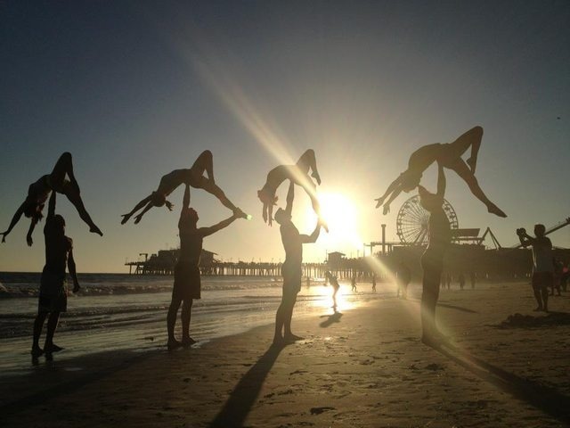 Just another Sunday at Muscle Beach 731 Just another Sunday at Muscle Beach 731
