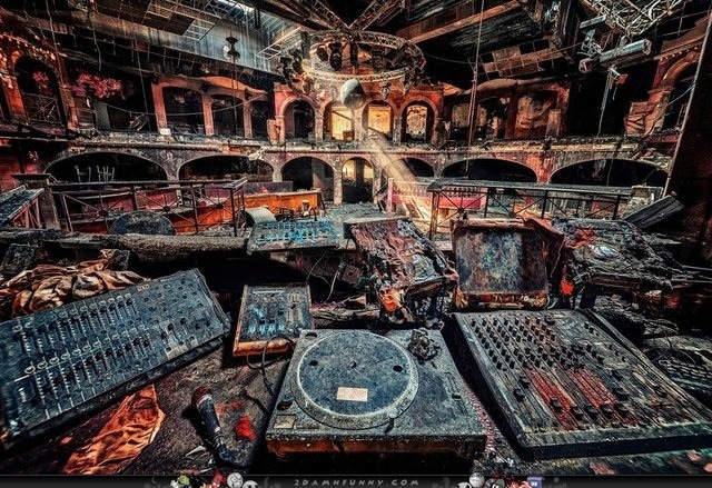 burned down nightclub in germany 607