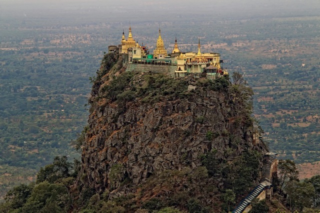 Buddhist monastery in Burma 8723
