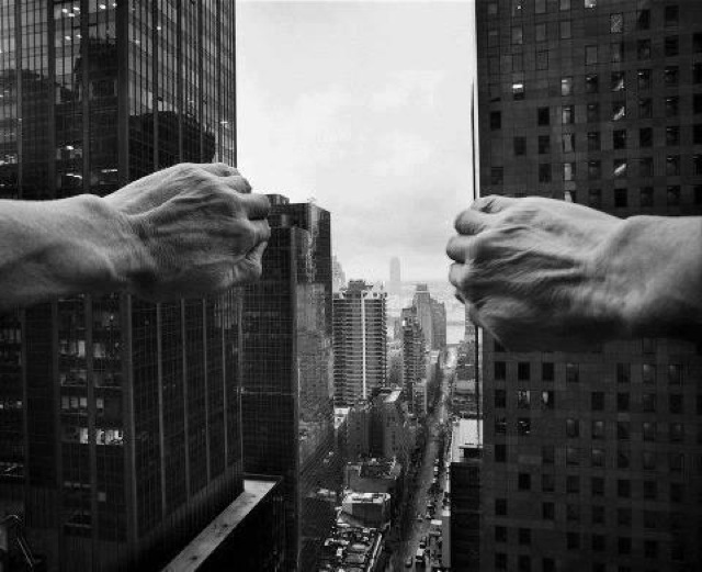 Parting the buildings 8t7r6