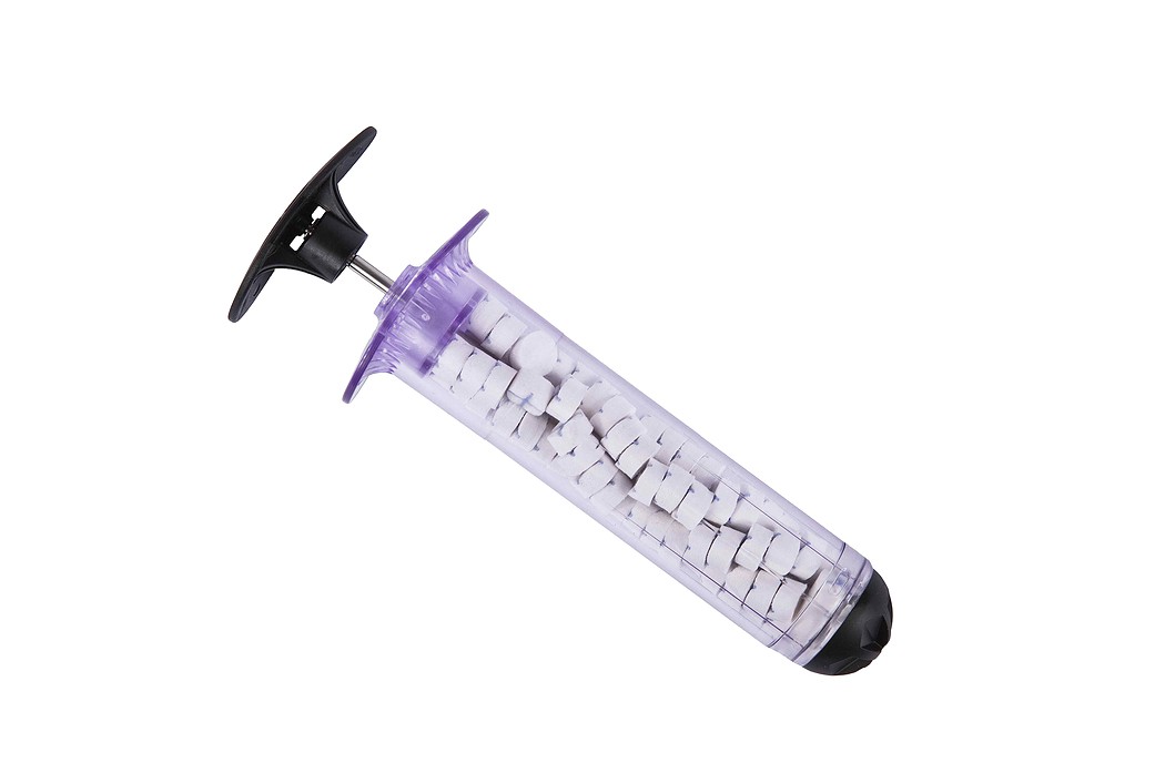 A syringe with tiny sponges can seal a gunshot wound in seconds Impact Lab