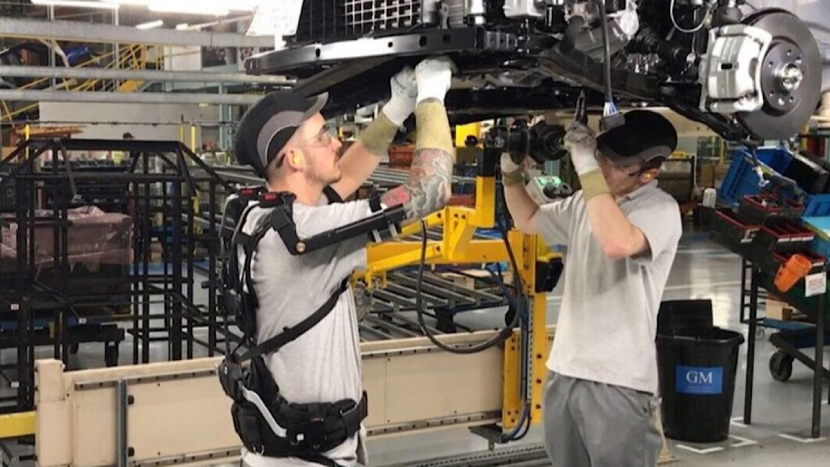 ‘Wearable Robot’ Exoskeletons Could Reduce Factory Injuries
