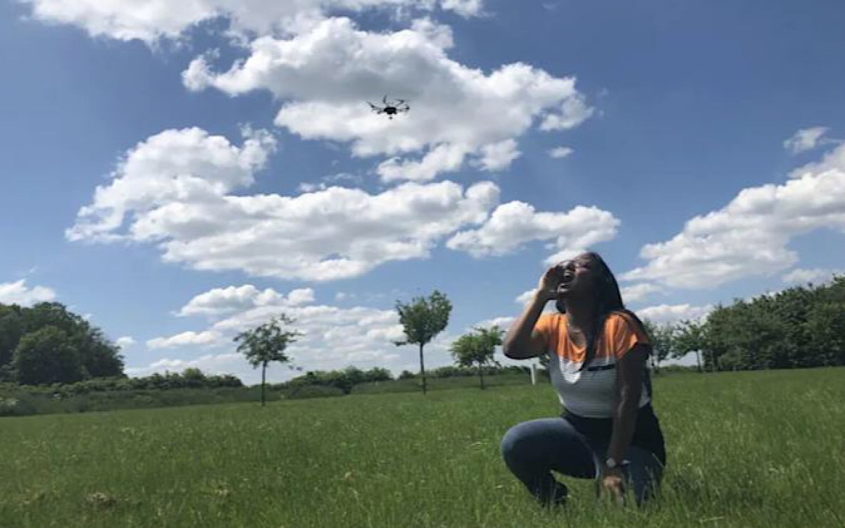 This drone tracks human screams (to save lives)