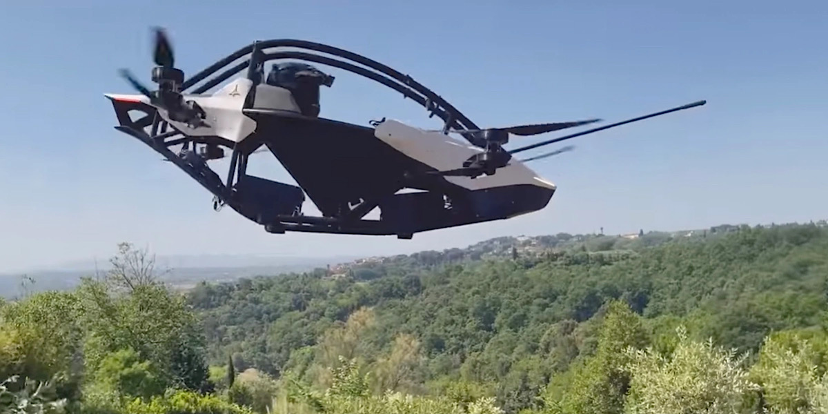 Jetson ONE flying car makes its first eVTOL commute to work