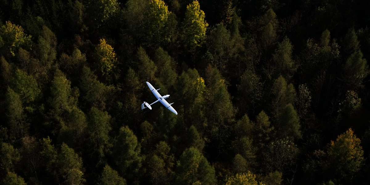 Quantum-Systems drones to help SKYLAB with forest management
