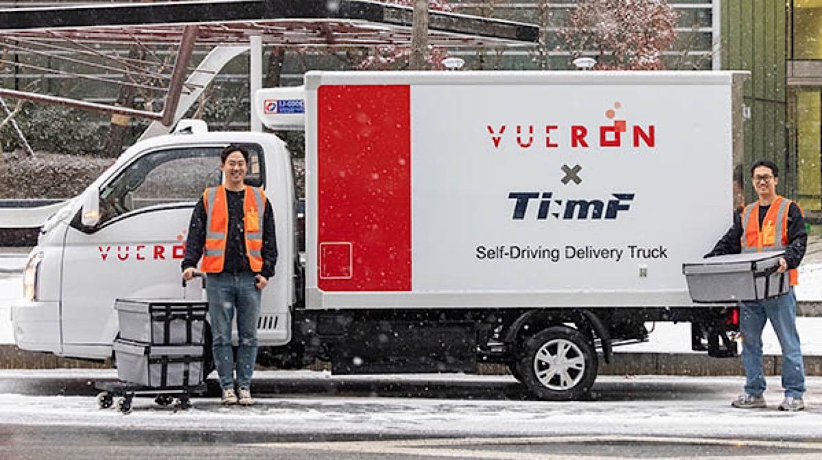 Vueron Technology to Provide Self-Driving Trucks for One of South Korea’s Biggest Cold-Chain Providers