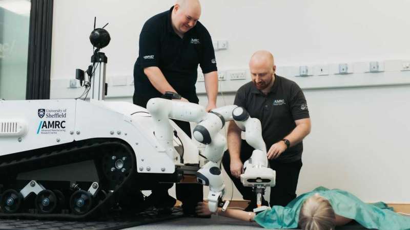 Revolutionary Robotics Technology Enables Remote Medical Treatment in High-Risk Emergencies