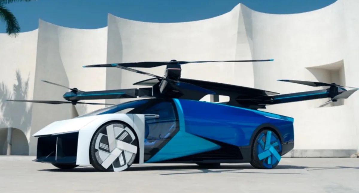 Xpeng Aeroht Unveils Futuristic Flying Car Concept At CES 2024 Impact Lab