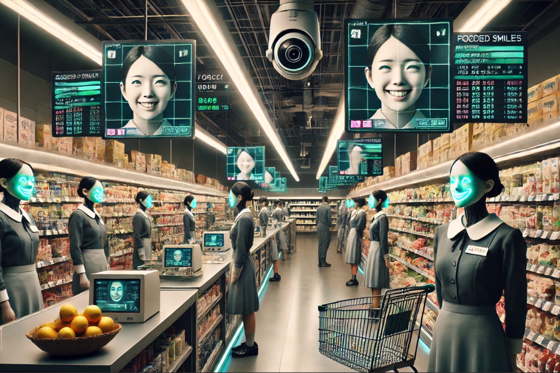 Japanese Supermarket Chain Aeon Implements AI to Standardize Employee Smiles
