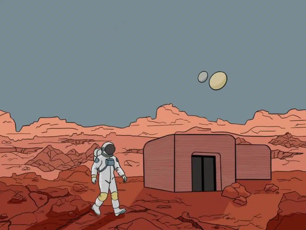 Martian Biobricks: Scientists Grow Building Materials from Microbes and Martian Soil