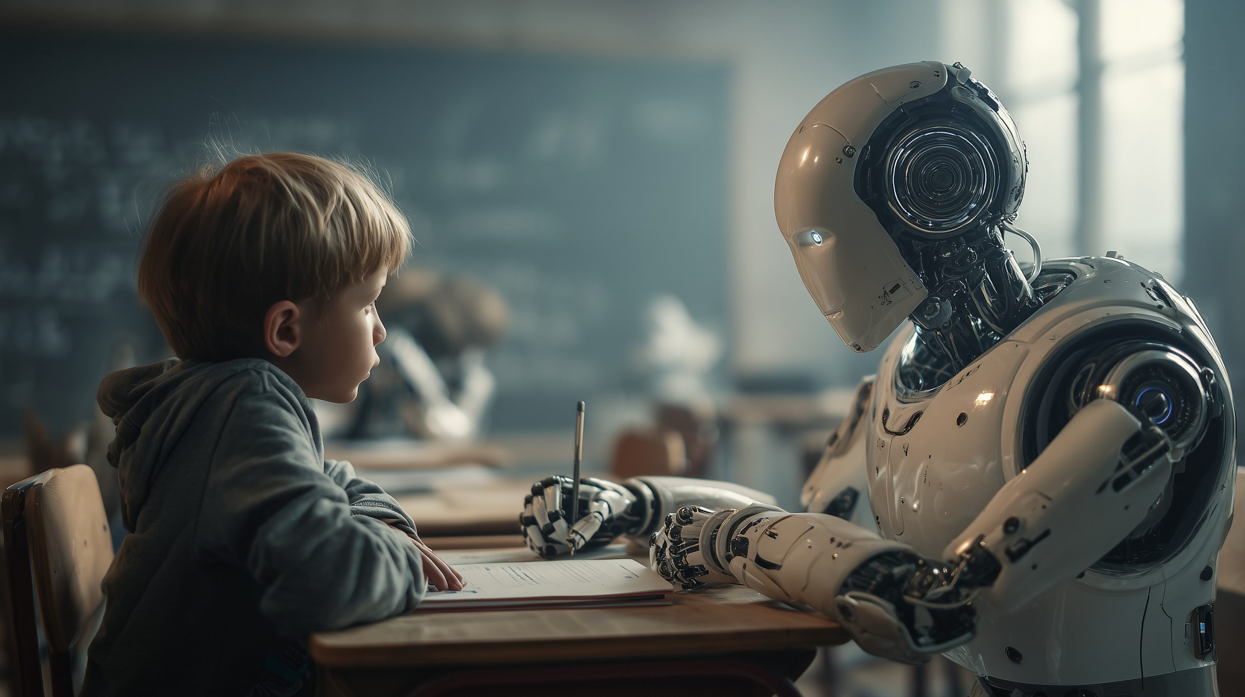 The Question Nobody Wants to Ask: Will Robots Do a Better Job Raising Our Kids Than We Do?