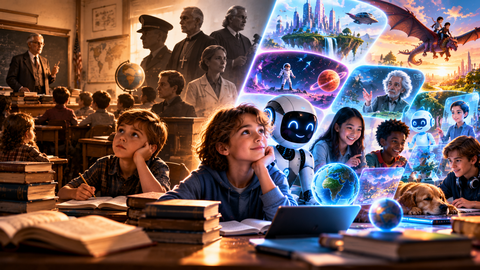 The Dog Ate My Homework, but AI Wrote My Childhood